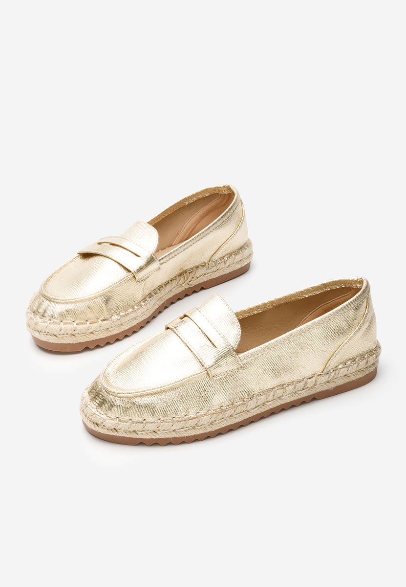 Mocassini da donna Elanore oro