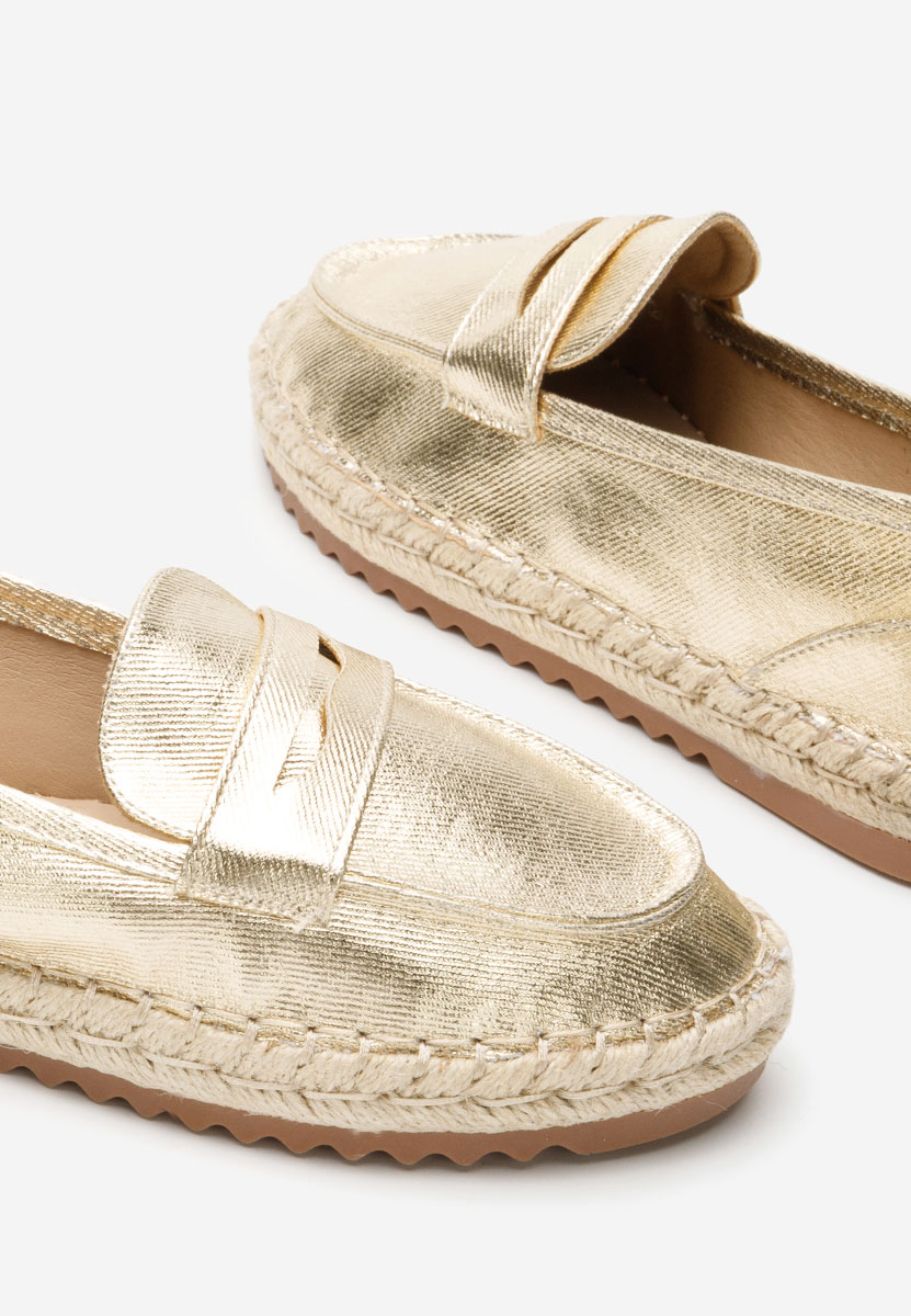 Mocassini da donna Elanore oro