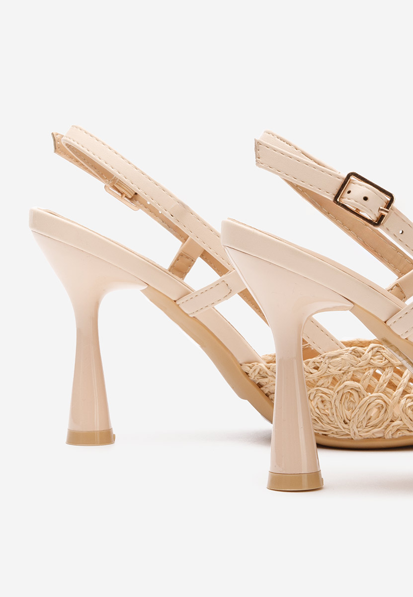 Décolleté Slingback Azzie V3 beige