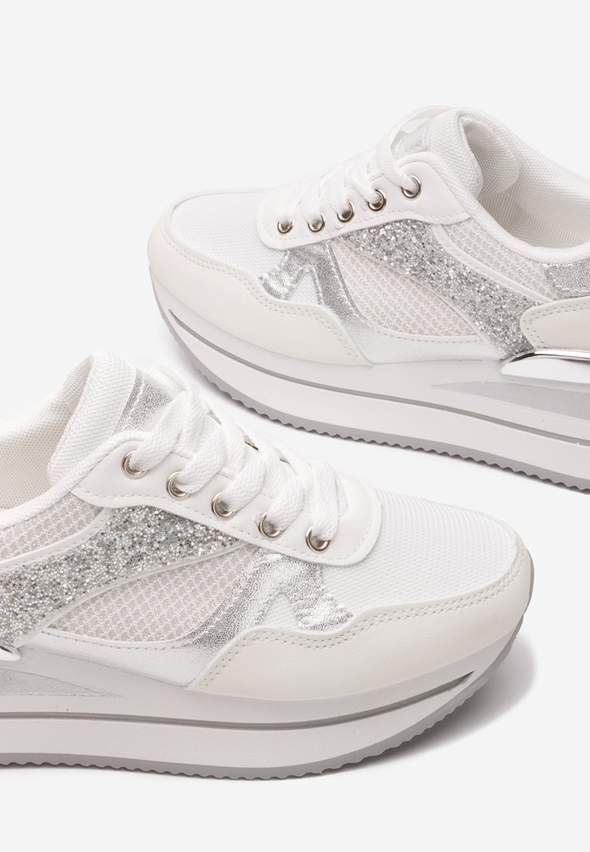 Sneakers con plateau Camora bianchi