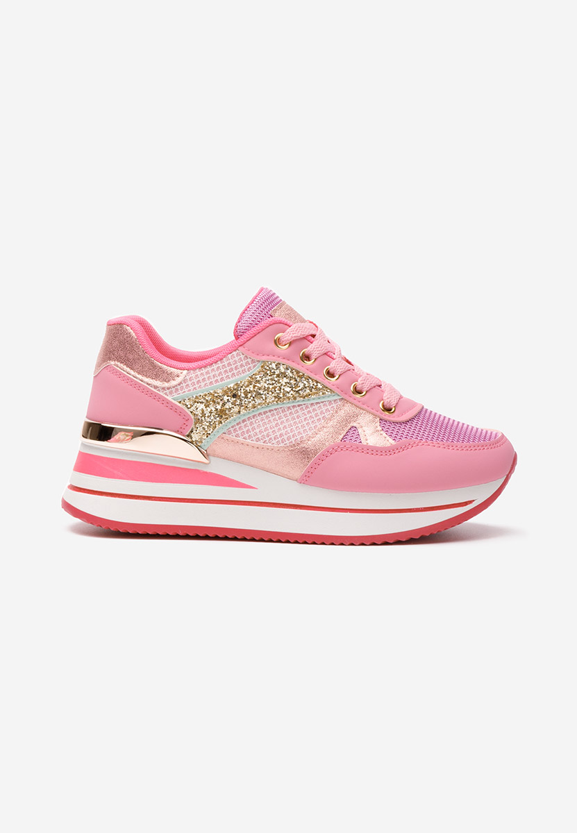 Sneakers con plateau Camora fucsia