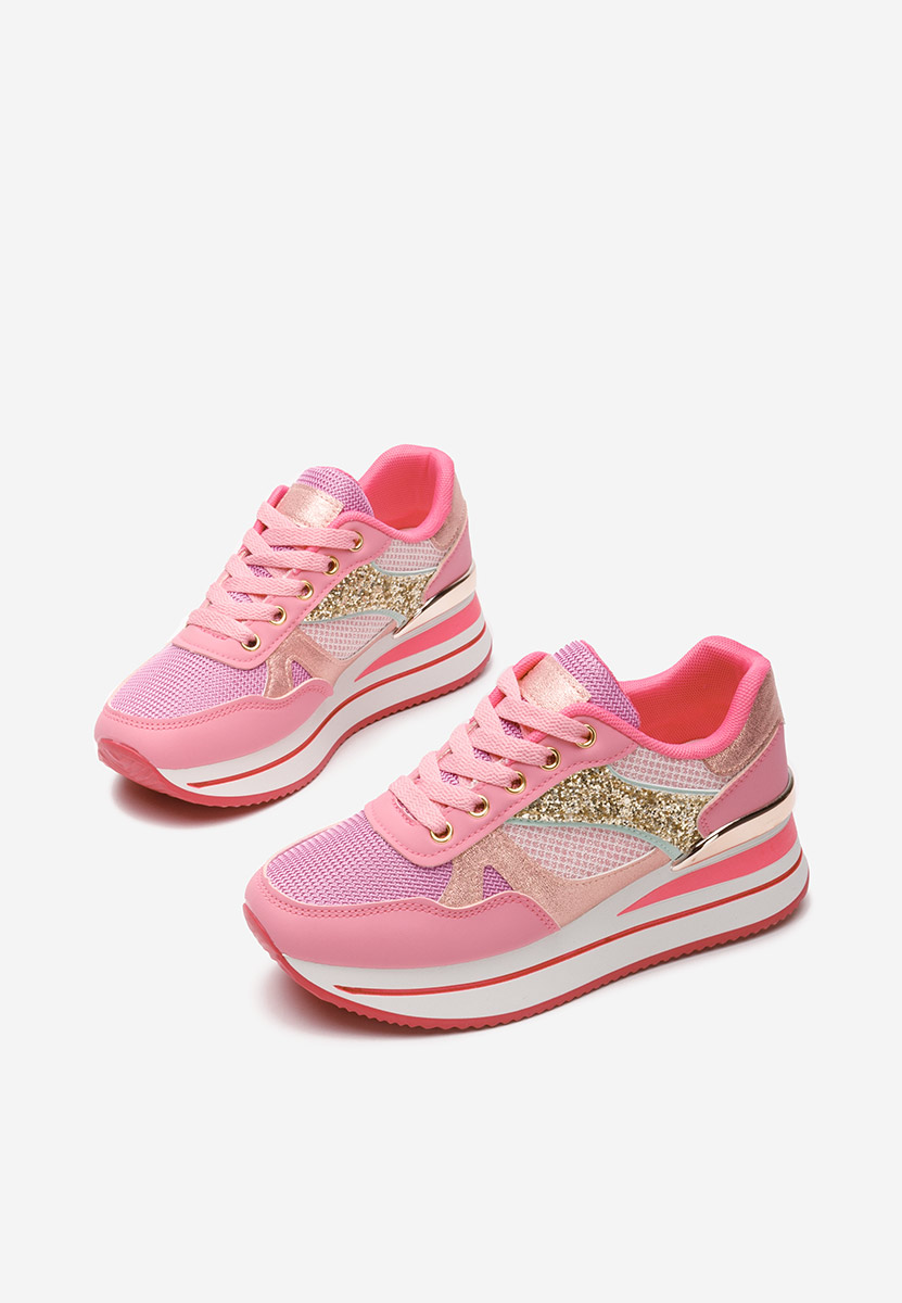 Sneakers con plateau Camora fucsia