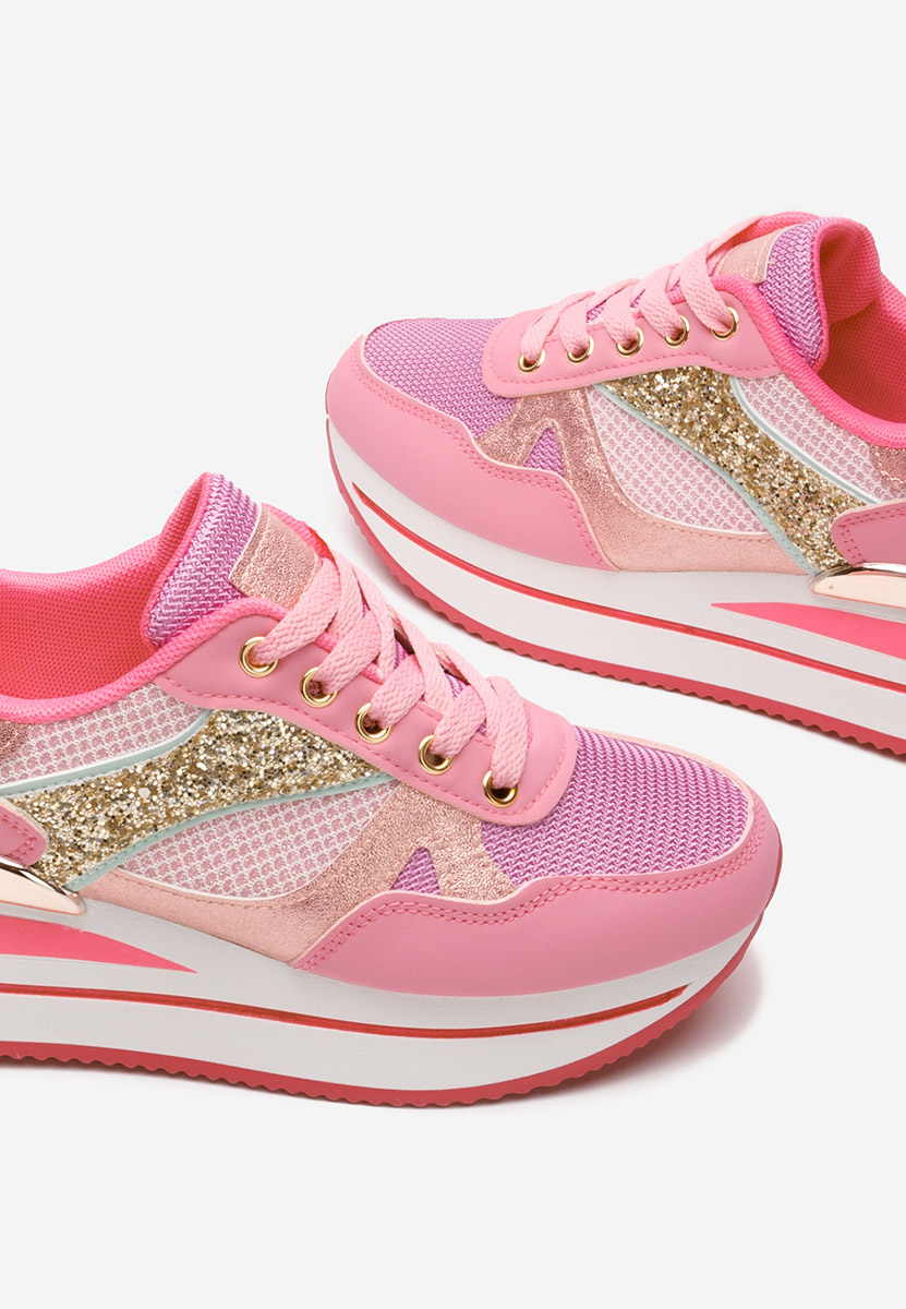Sneakers con plateau Camora fucsia