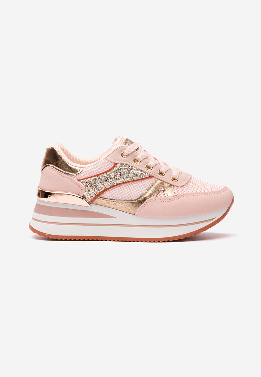 Sneakers con plateau Camora rosa