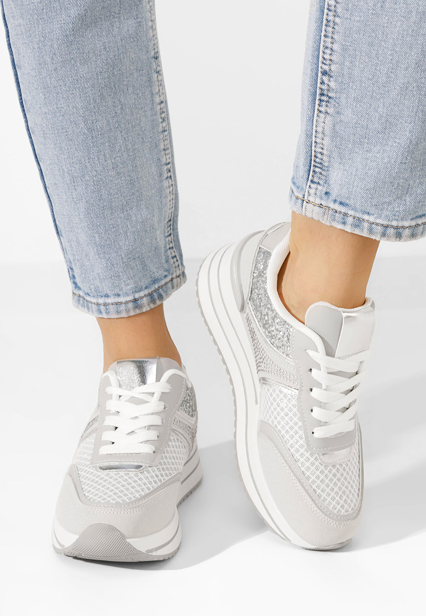 Sneakers con plateau Enabella grigio