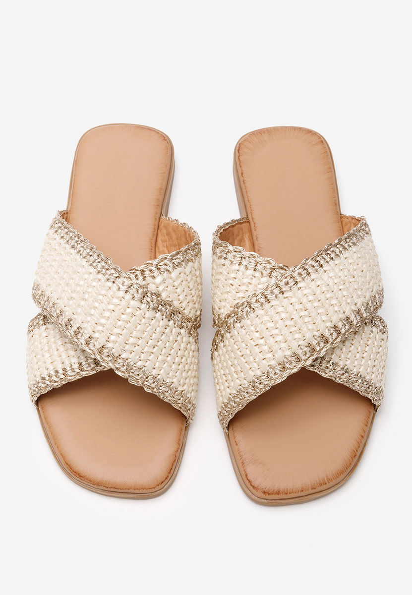 Ciabatte donna Jamira beige