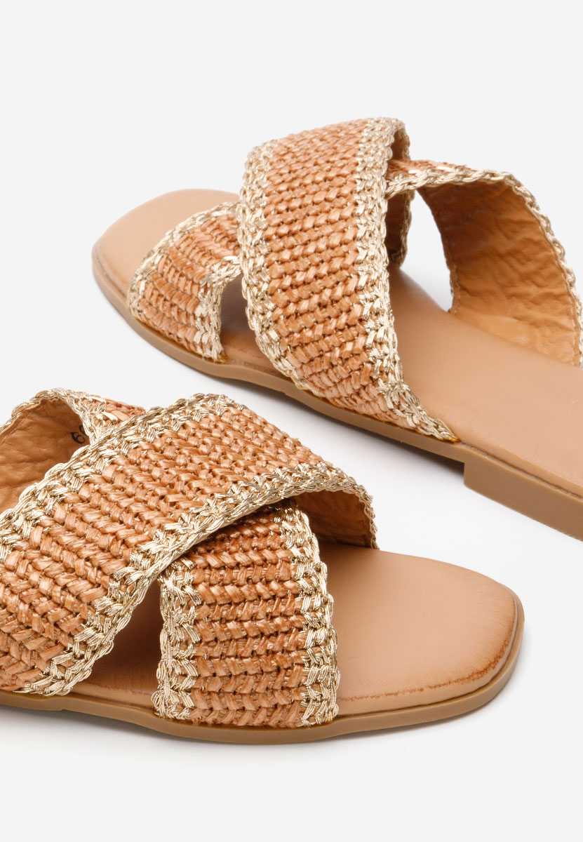 Ciabatte donna Jamira camel