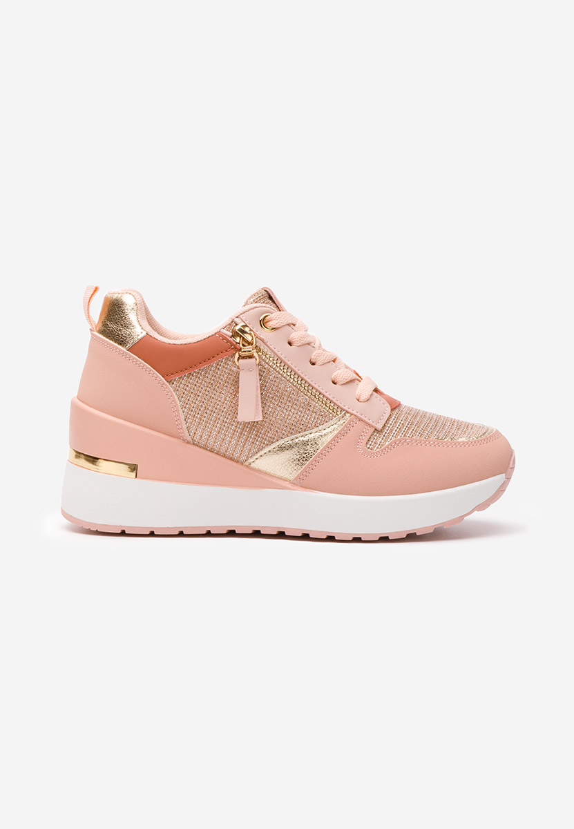 Sneakers con zeppa Zenna rosa