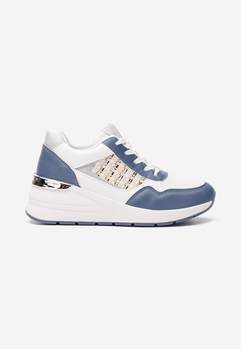 Sneakers con zeppa Brynda azzurro