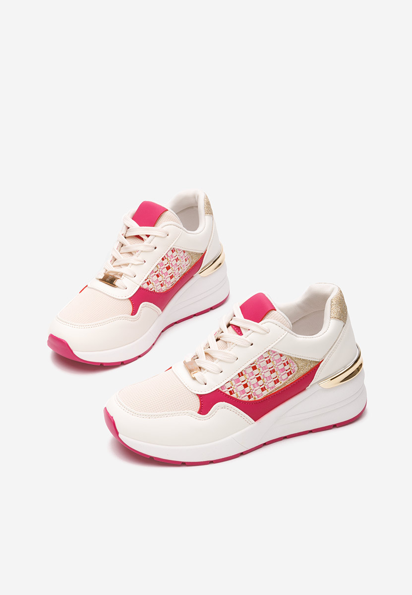 Sneakers con zeppa Brynda fucsia