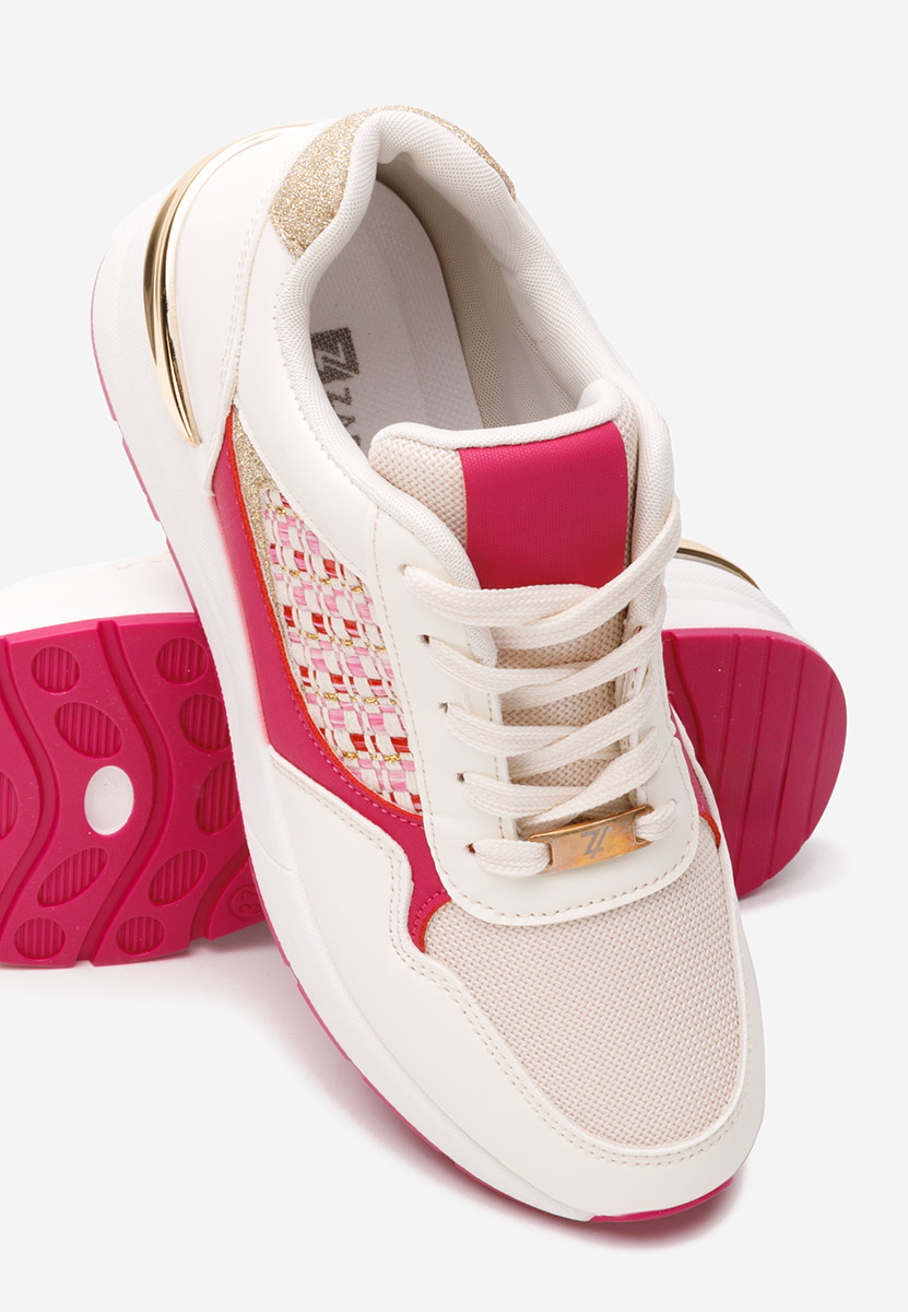 Sneakers con zeppa Brynda fucsia