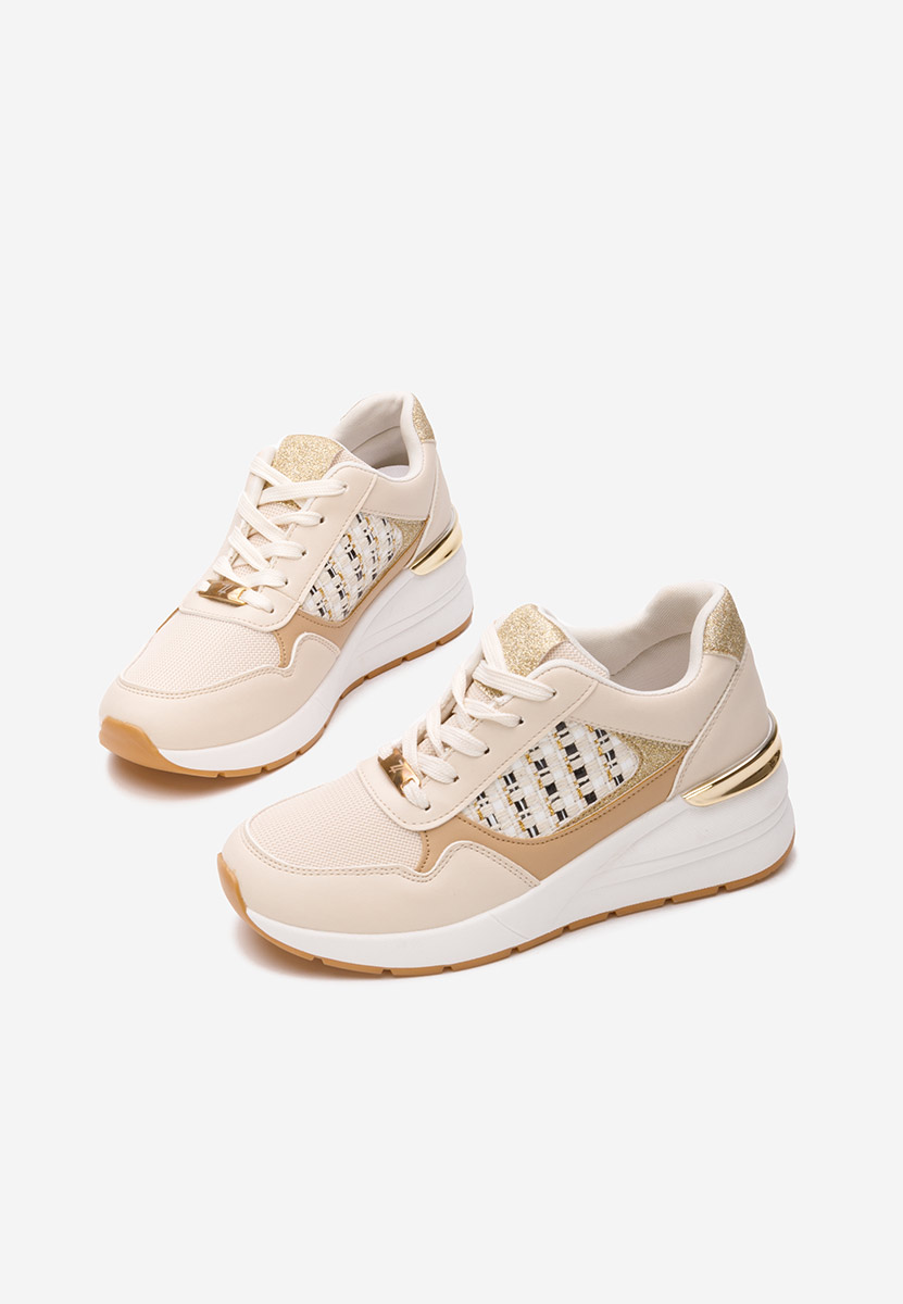 Sneakers con zeppa Brynda beige