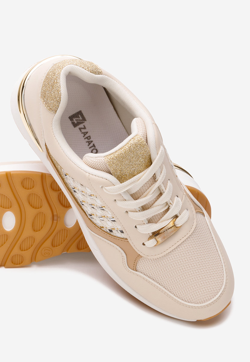 Sneakers con zeppa Brynda beige