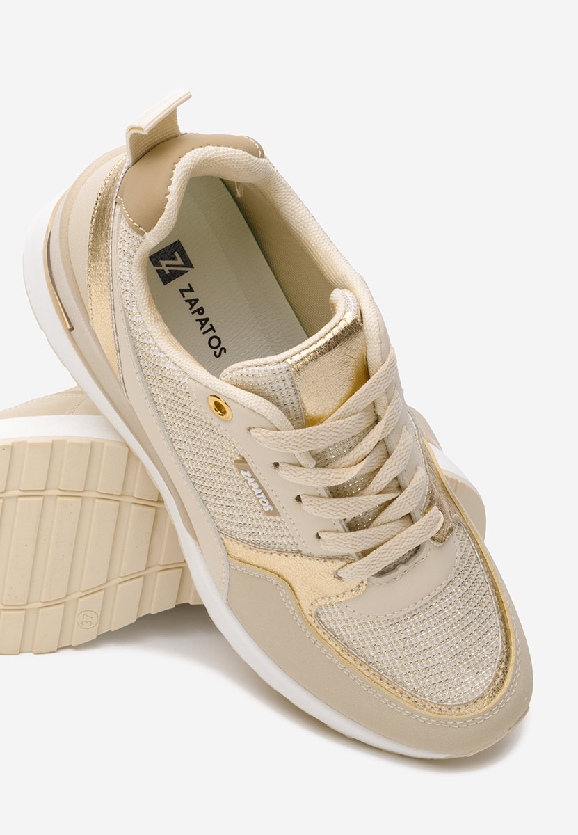 Sneakers con zeppa Zaneta beige
