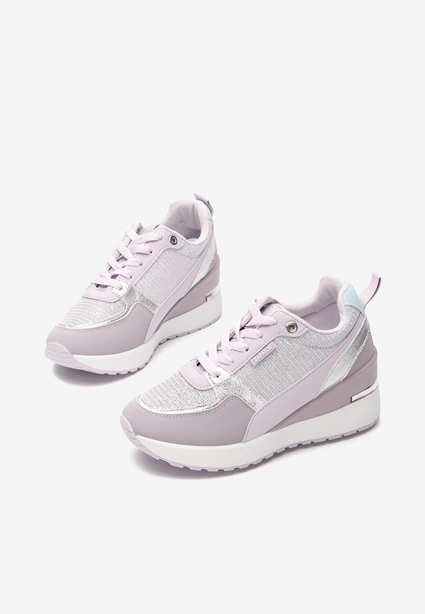Sneakers con zeppa Zaneta lila