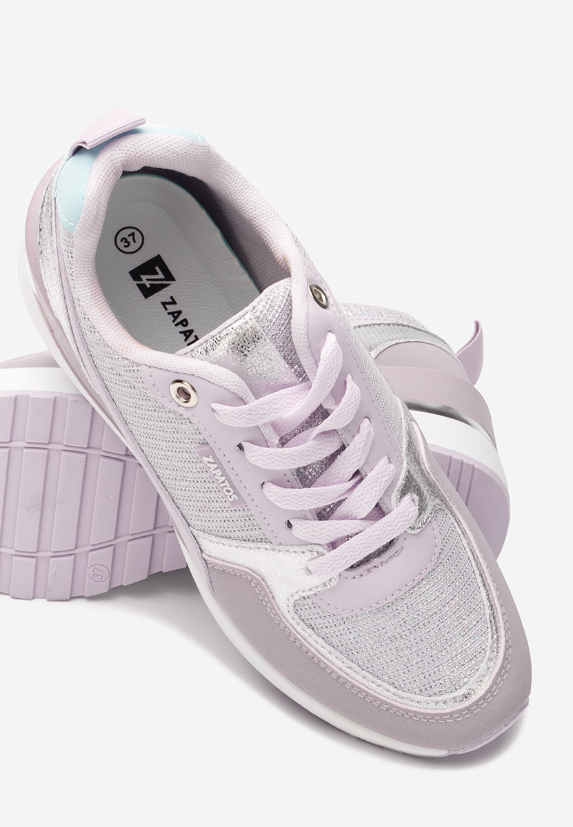 Sneakers con zeppa Zaneta lila