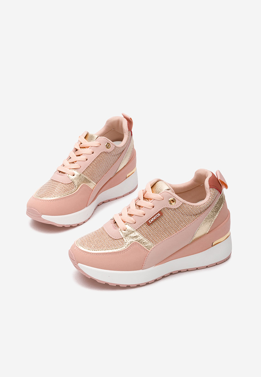 Sneakers con zeppa Zaneta rosa