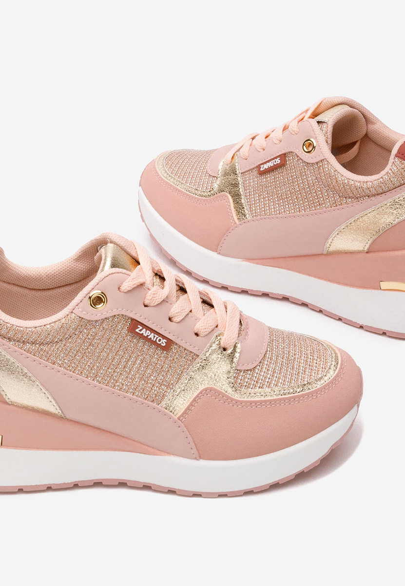 Sneakers con zeppa Zaneta rosa