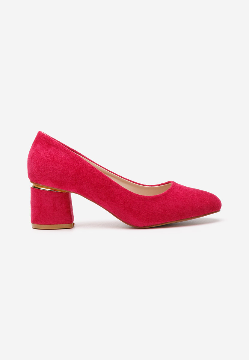 Décolleté tacco largo Cabrilia fucsia