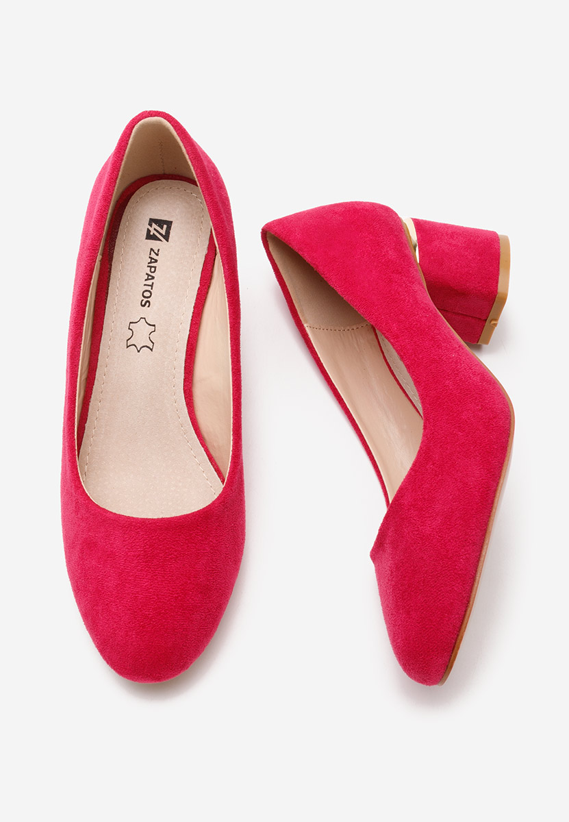 Décolleté tacco largo Cabrilia fucsia