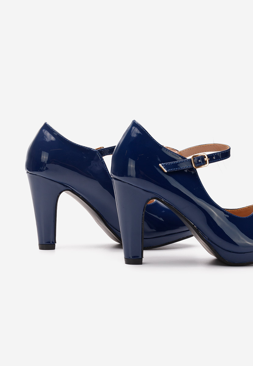 Décolleté Donatella blu