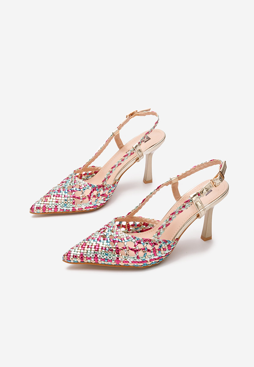 Décolleté Slingback Heliosa colorate