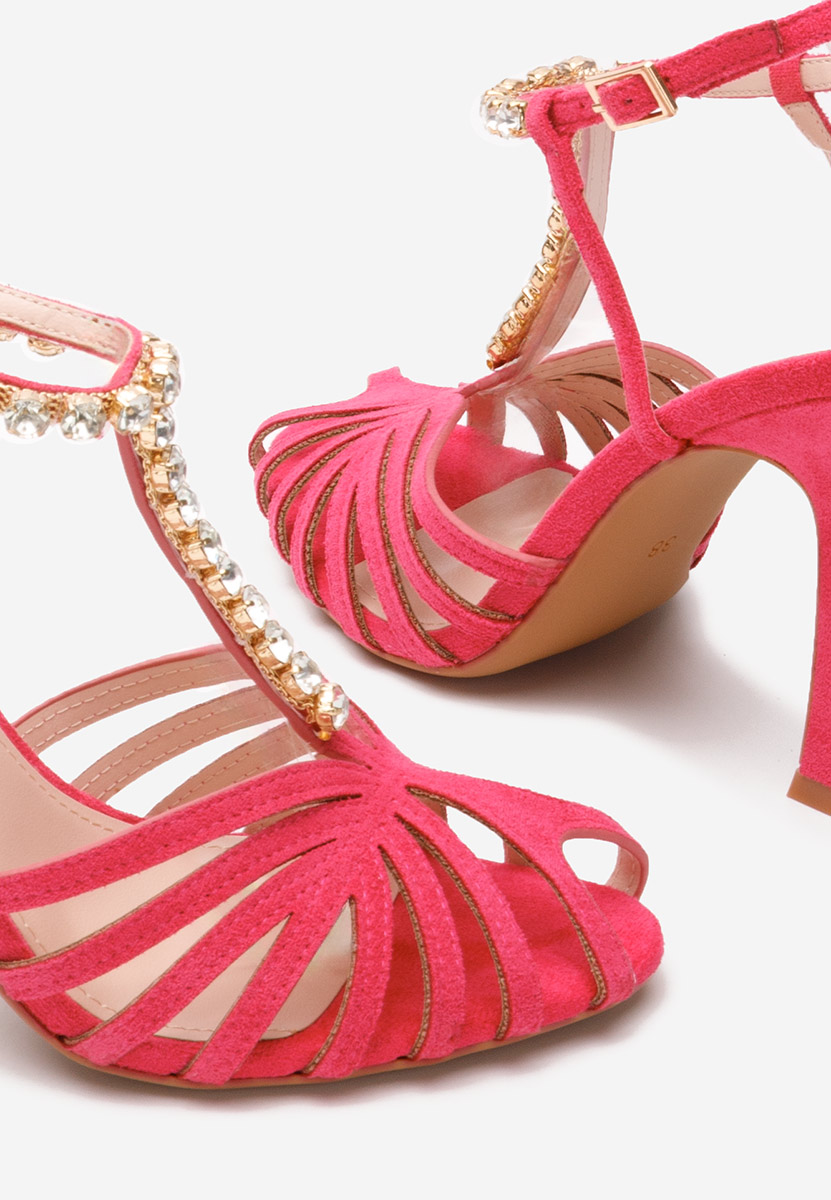Sandali eleganti Karra fucsia