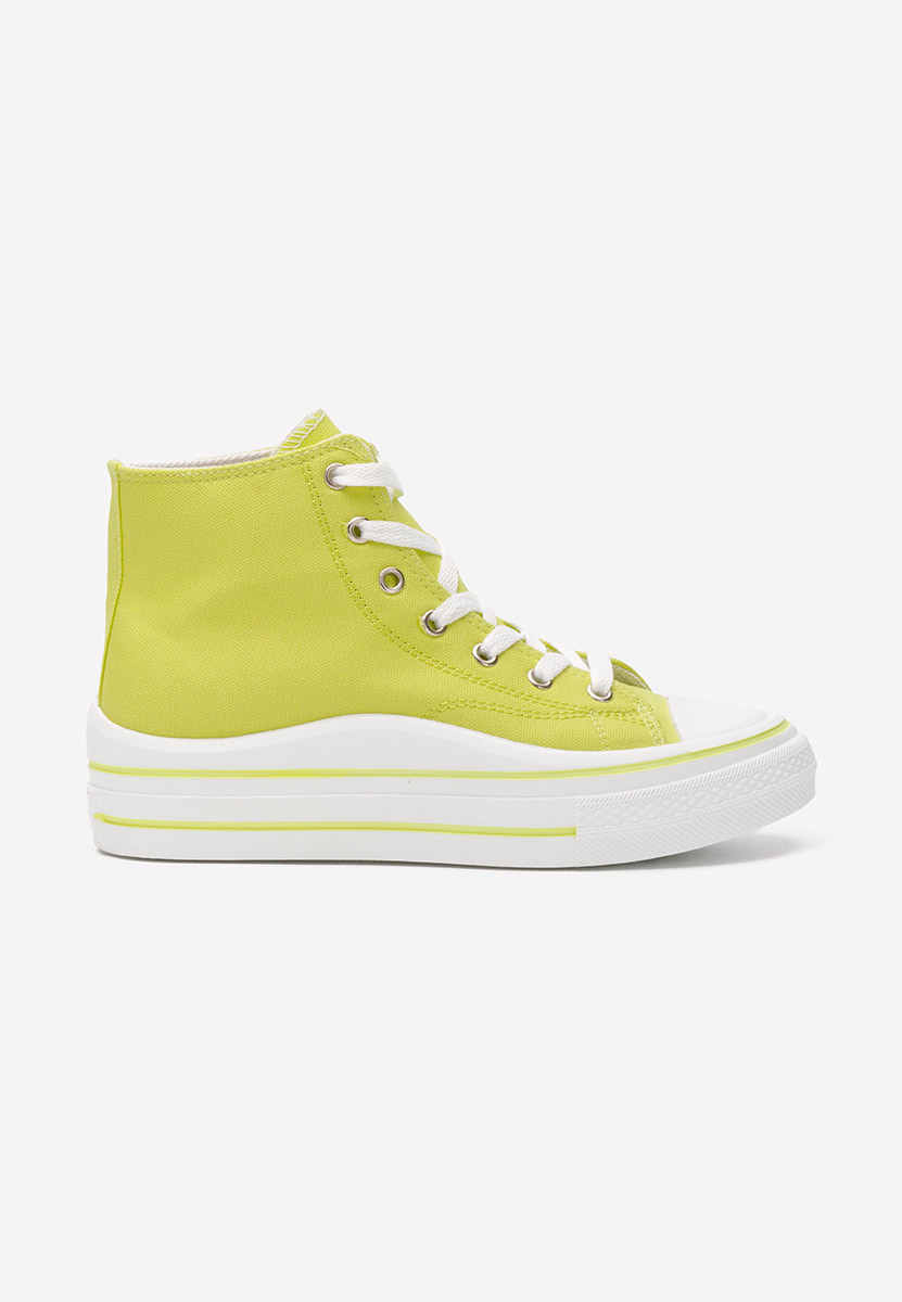 Scarpe da ginnastica High-Top Hanya lime