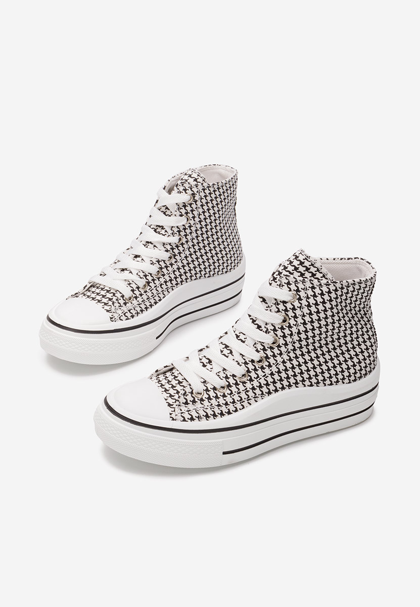 Scarpe da ginnastica High-Top Hanya V2 bianchi