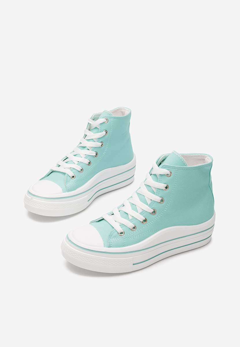 Scarpe da ginnastica High-Top Hanya turchese