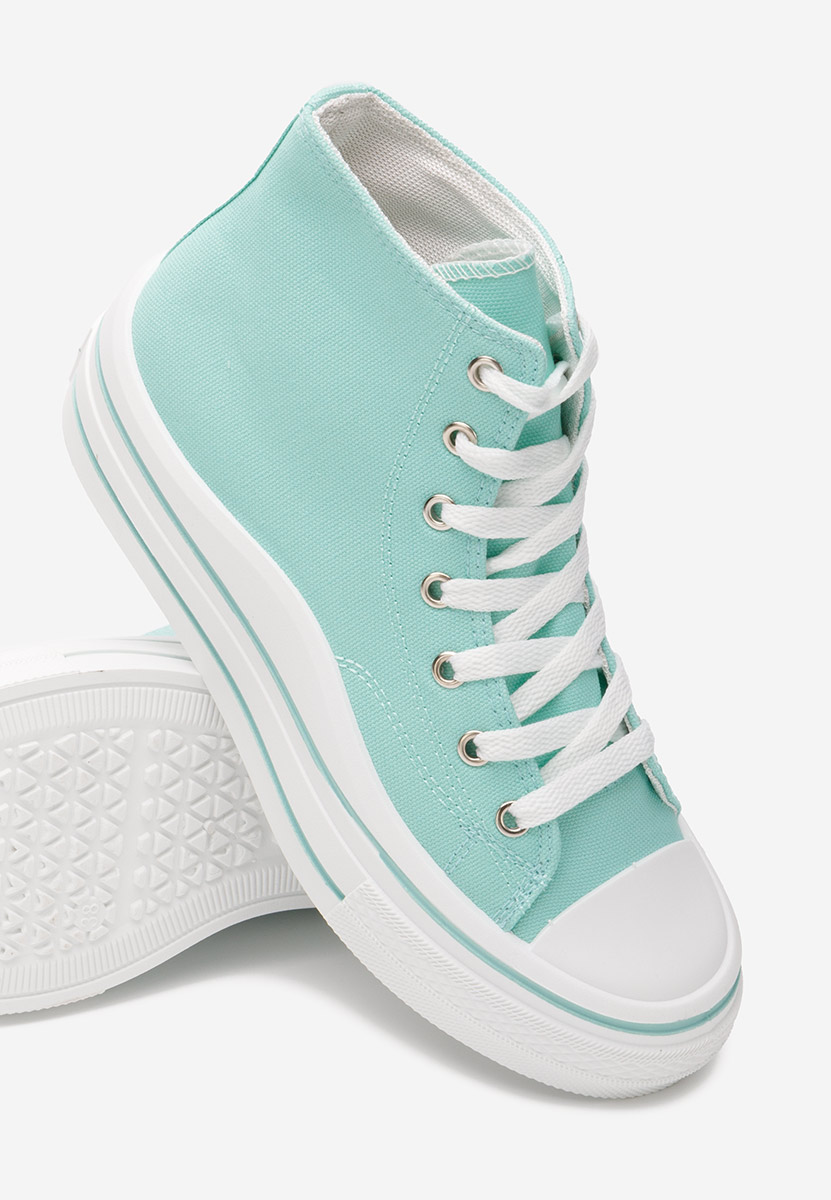 Scarpe da ginnastica High-Top Hanya turchese