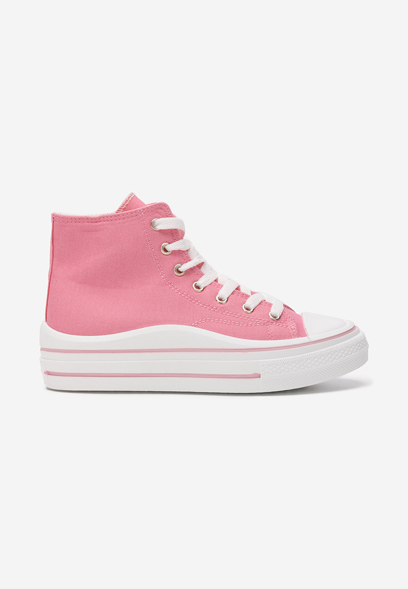 Scarpe da ginnastica High-Top Hanya rosa