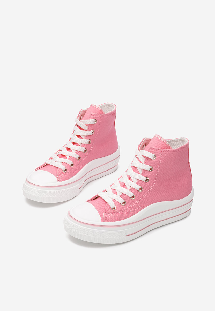 Scarpe da ginnastica High-Top Hanya rosa