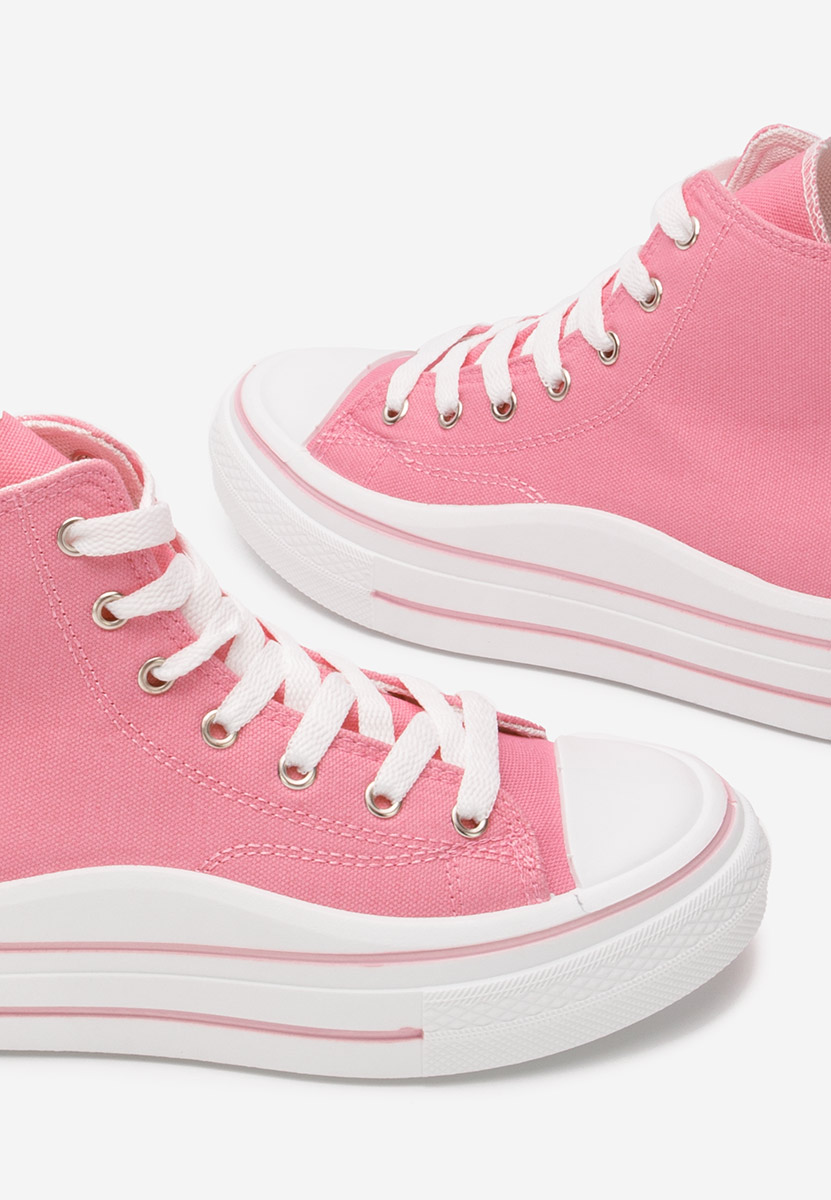 Scarpe da ginnastica High-Top Hanya rosa
