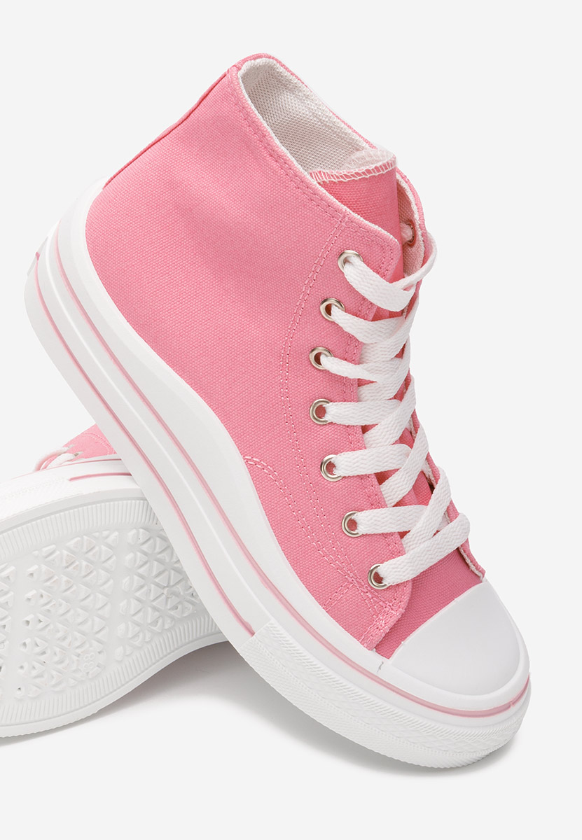 Scarpe da ginnastica High-Top Hanya rosa