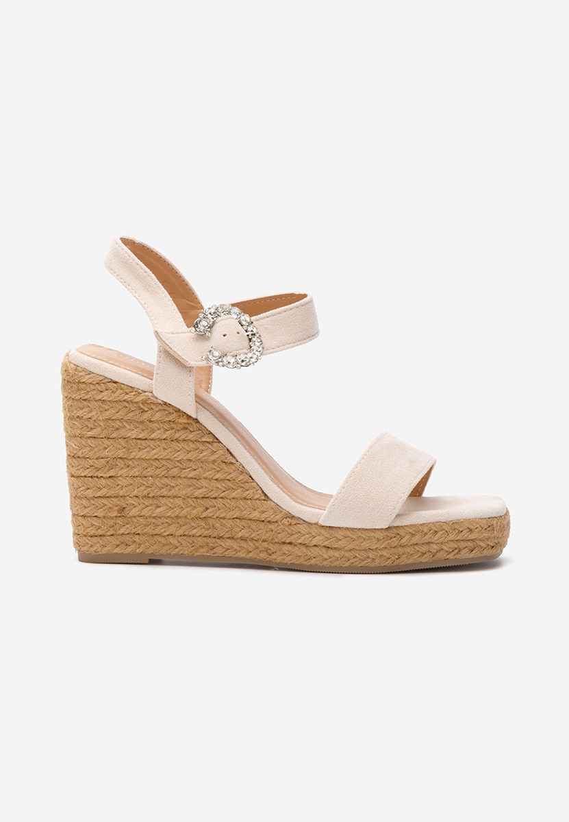 Espadrillas zeppa Anetta beige