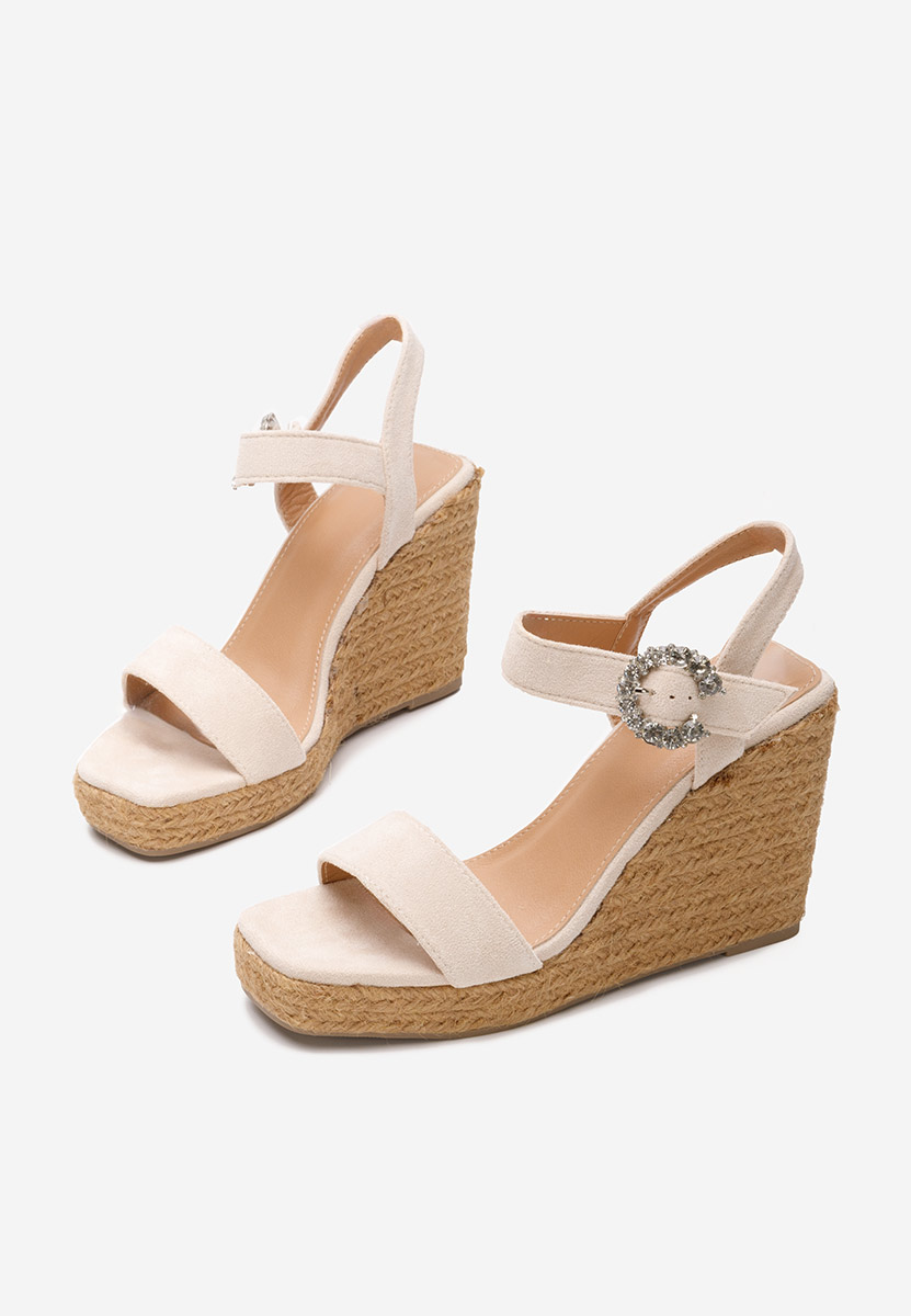 Espadrillas zeppa Anetta beige