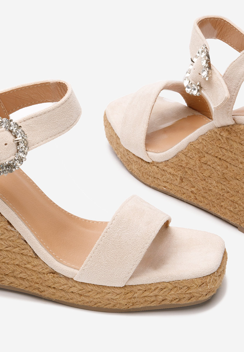Espadrillas zeppa Anetta beige