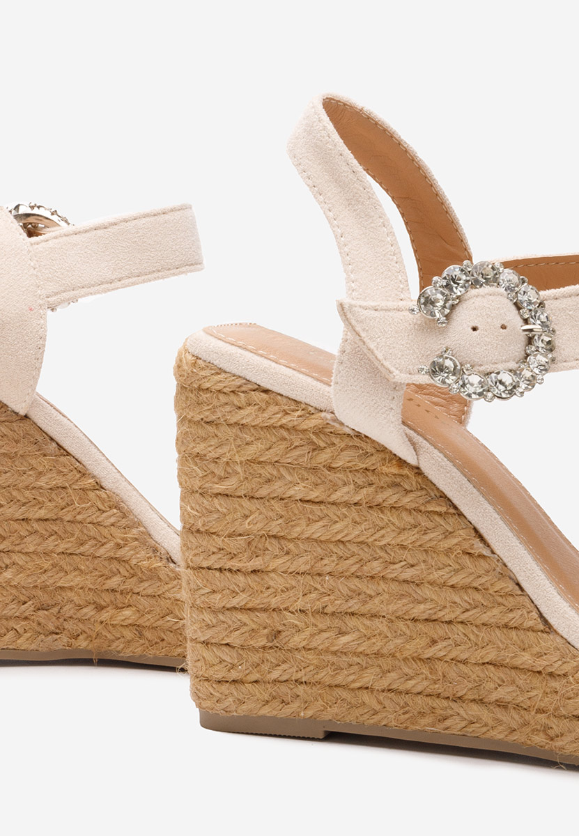 Espadrillas zeppa Anetta beige
