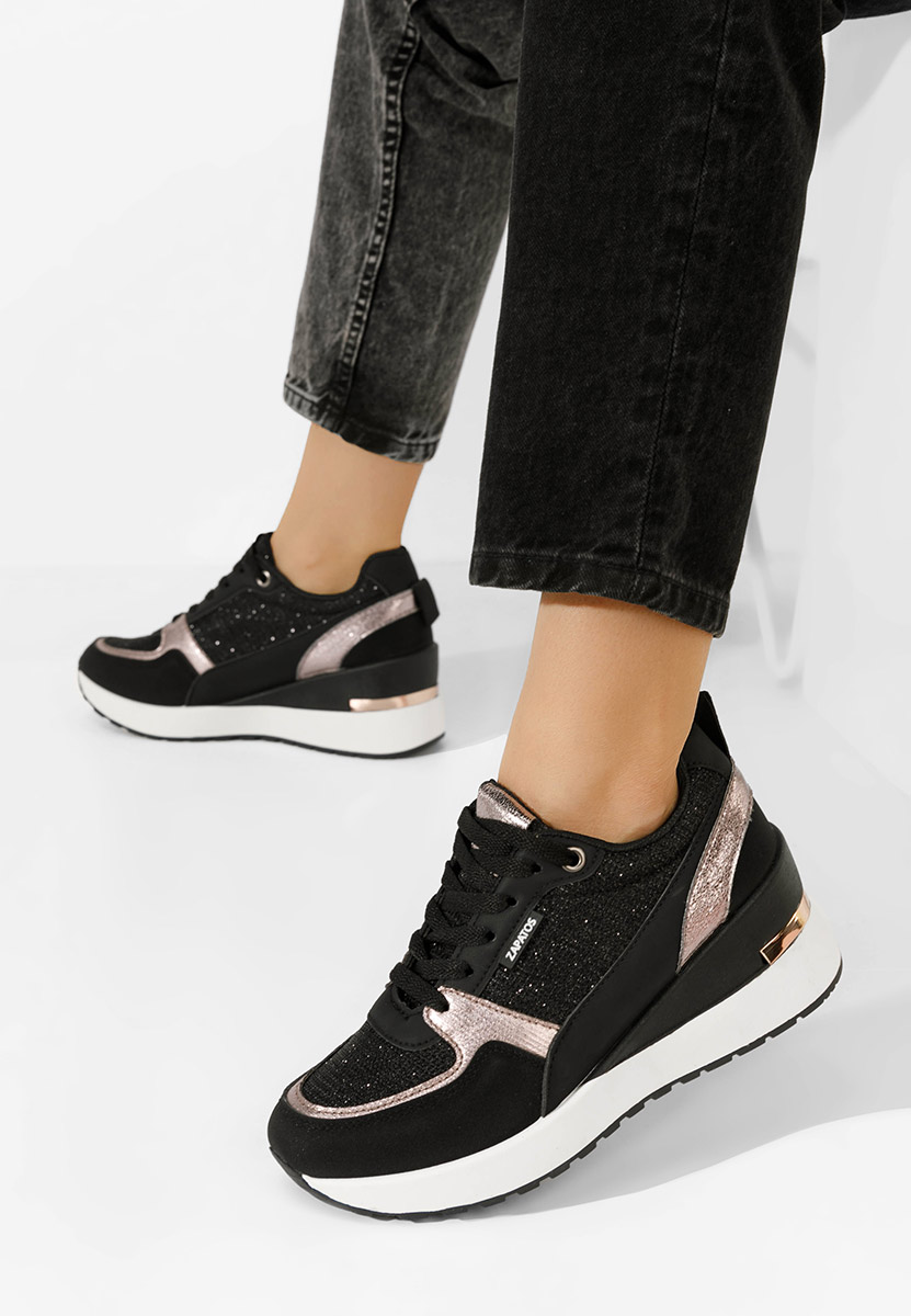Sneakers con zeppa Zaneta nero