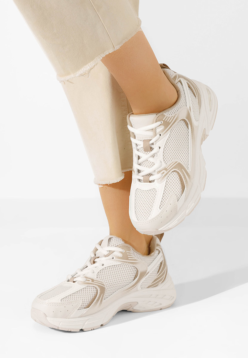 Sneakers donna Shailee V4 beige