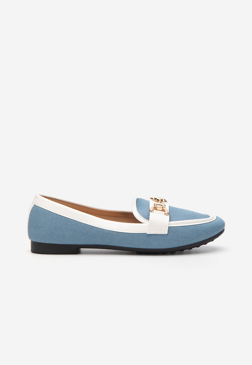 Mocassini donna eleganti Maribel azzurro