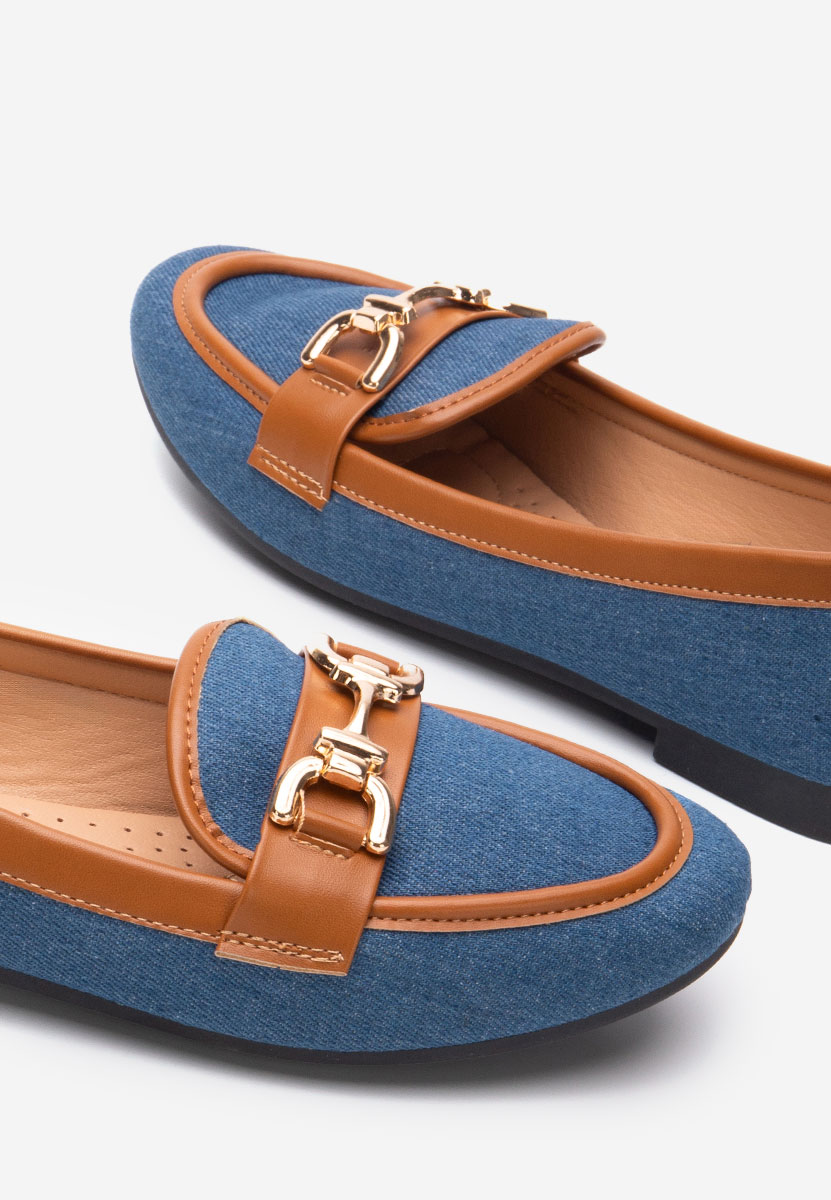 Mocassini da donna Maribel blu