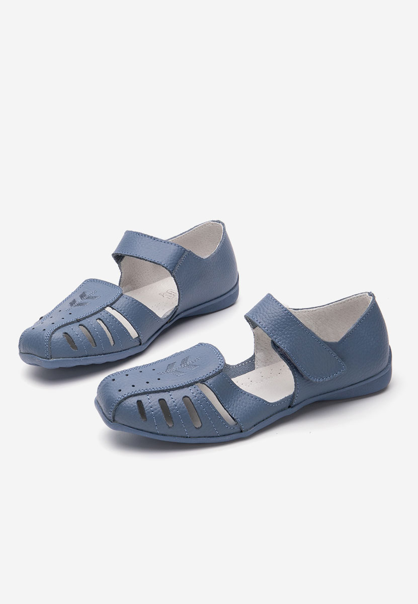 Ballerine Emmeline blu