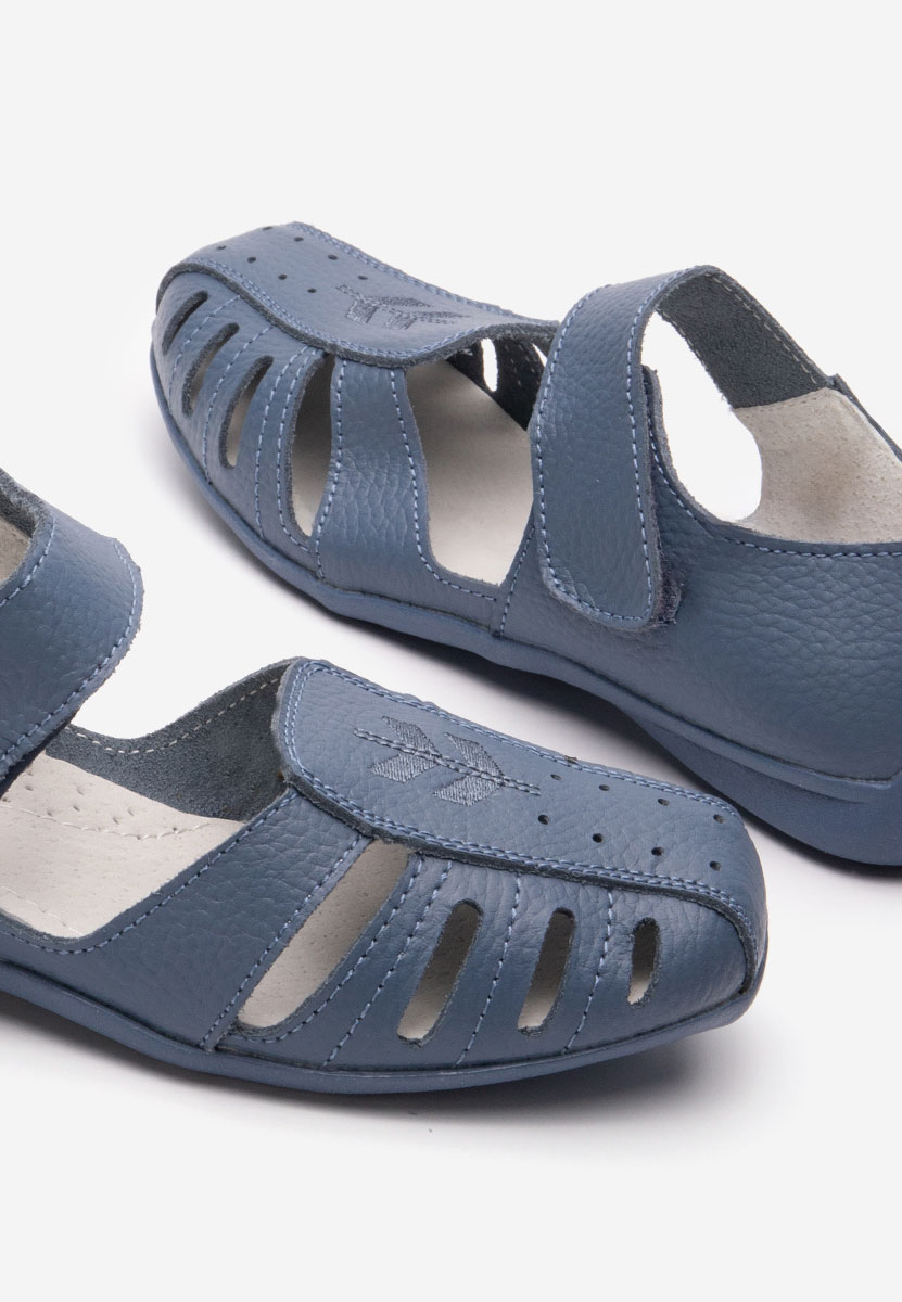 Ballerine Emmeline blu
