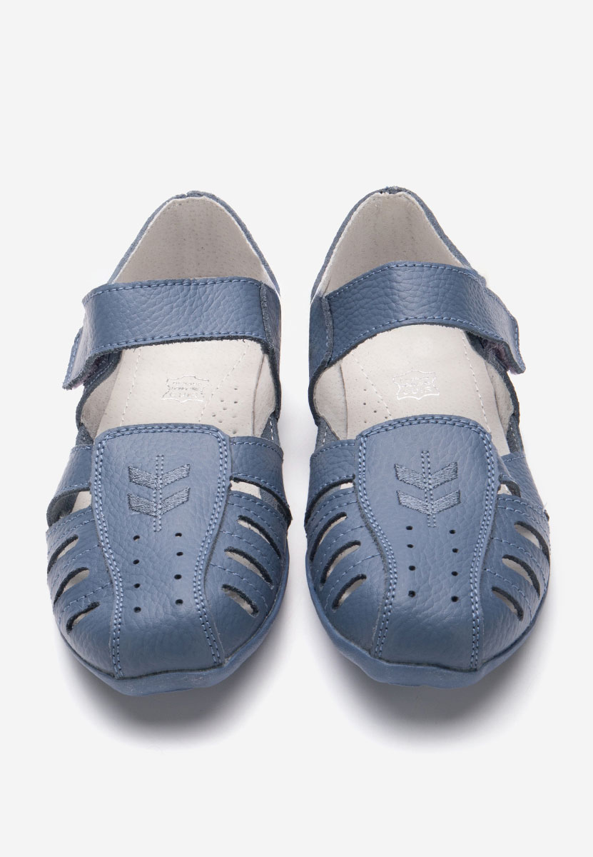 Ballerine Emmeline blu