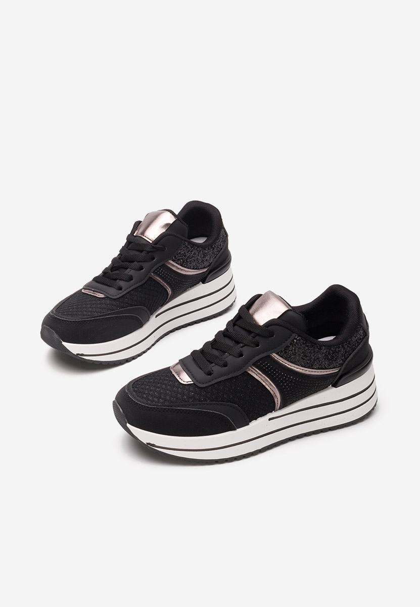 Sneakers con plateau Enabella nero