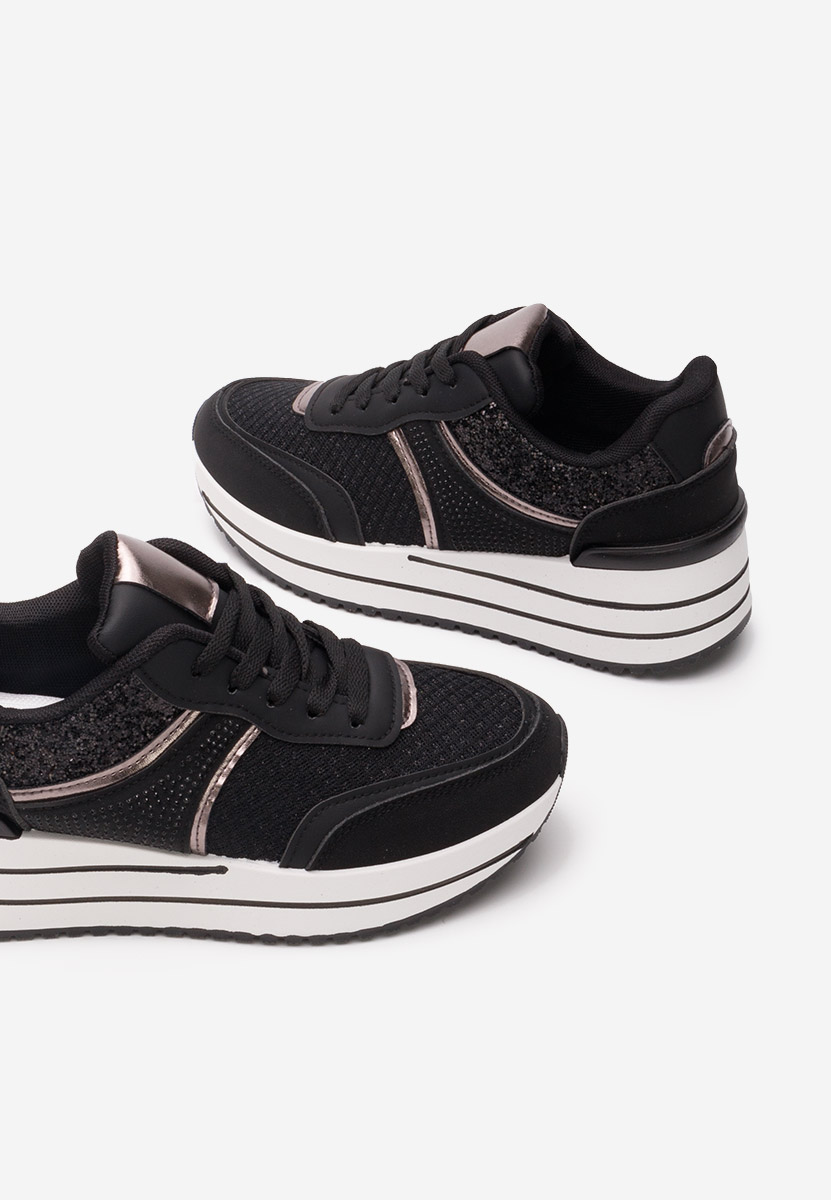 Sneakers con plateau Enabella nero