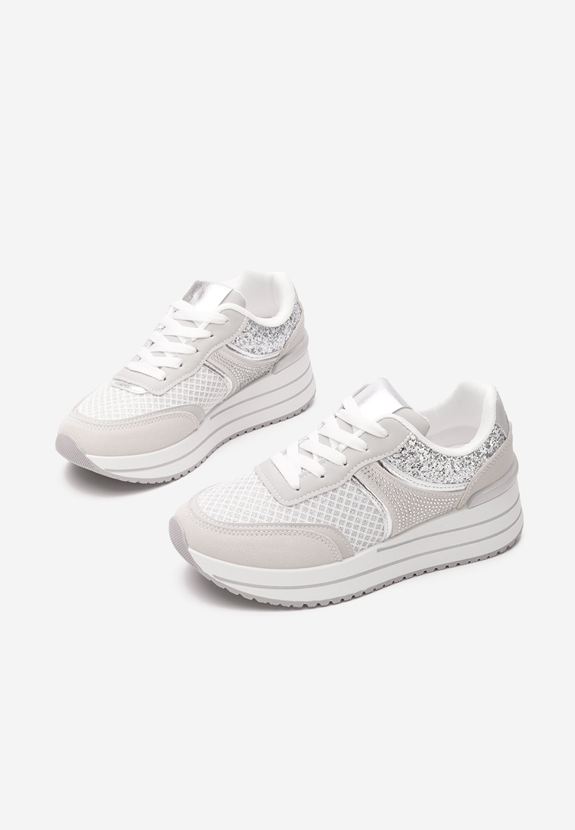 Sneakers con plateau Enabella grigio