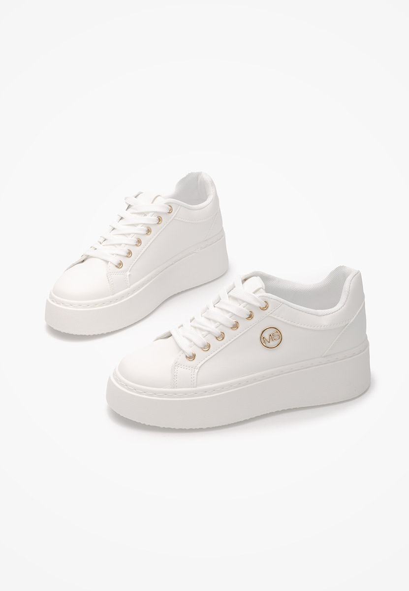 Sneakers con plateau Azana V4 bianchi
